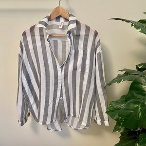 COOL GIRL Striped Shirt